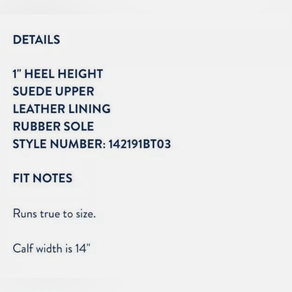 JACK ROGERS Tinsley Suede Knee Boot size 8M - Picture 14 of 14